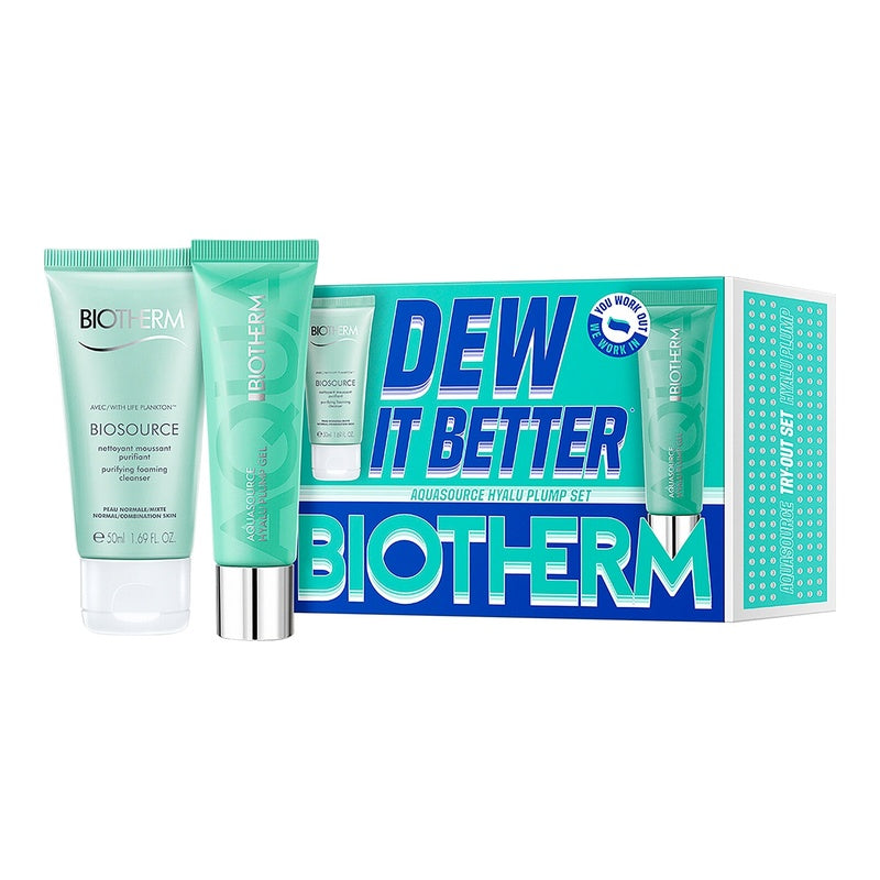 Biotherm Dew It Better Aquasource Hyalu Plump Set (Blemished Box) with packaging