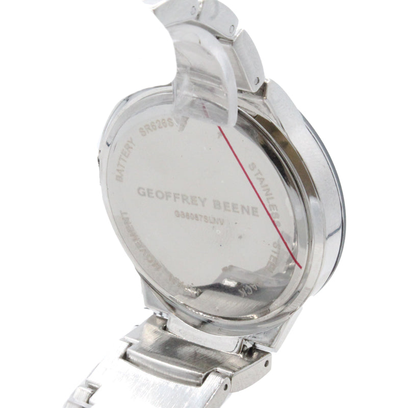 Geoffrey Beene Men's Alloy Blue Dial Watch GB8087SLNV