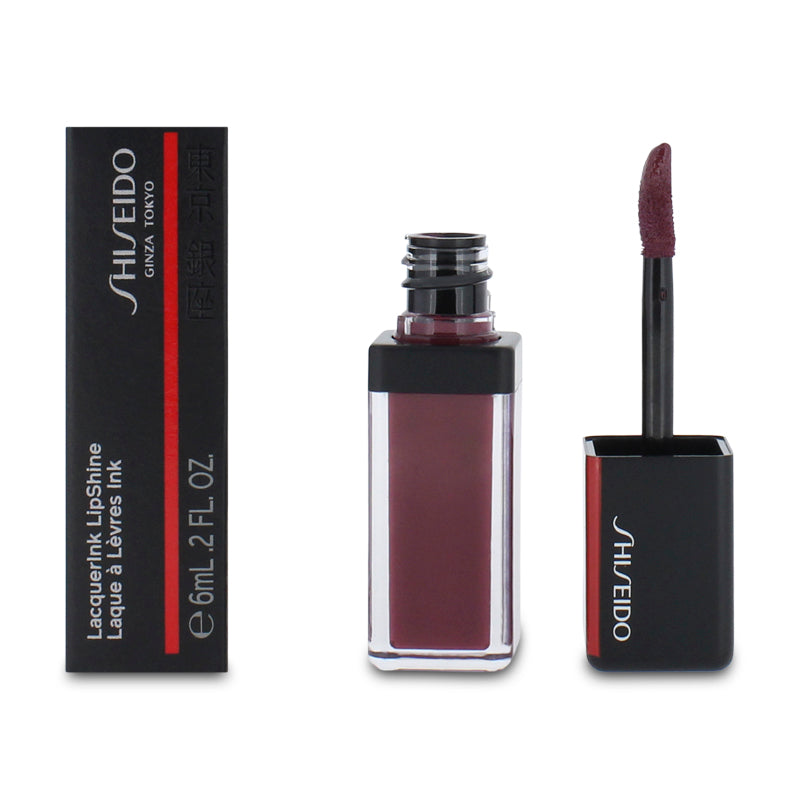 Shiseido LacquerInk LipShine Liquid Lipstick 308 Patent Plum