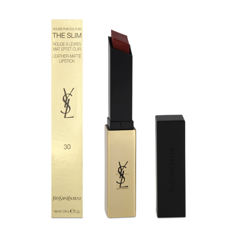 YSL The Slim Leather-Matte Lipstick 30 Nude Protest