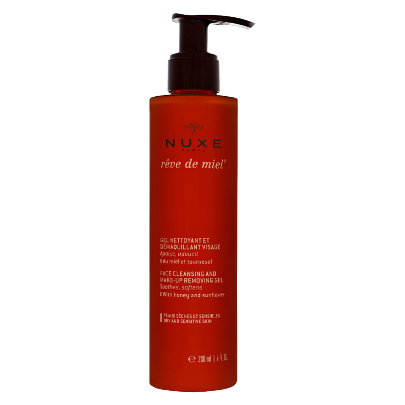 Nuxe Reve De Miel Face Cleansing And Make-Up Removing Gel 200ml