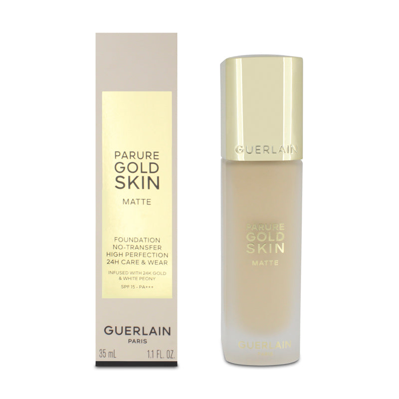 Guerlain Parure Gold Skin Matte Foundation - Shade 0W Warm Dore