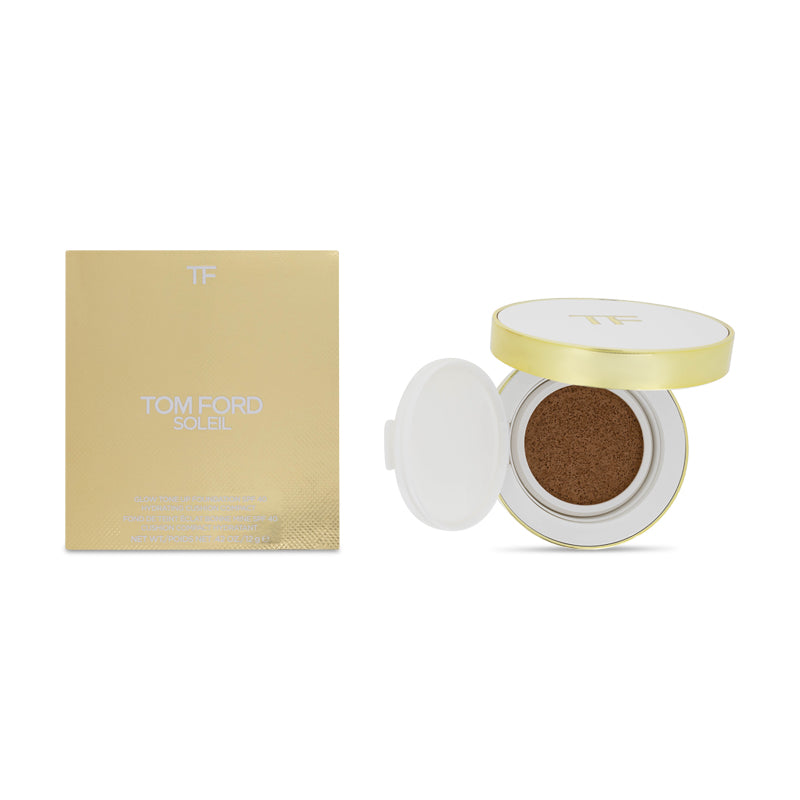 Tom Ford Soleil Glow Tone Up Foundation Hydrating Cushion Compact SPF40 7.8 Warm Bronze
