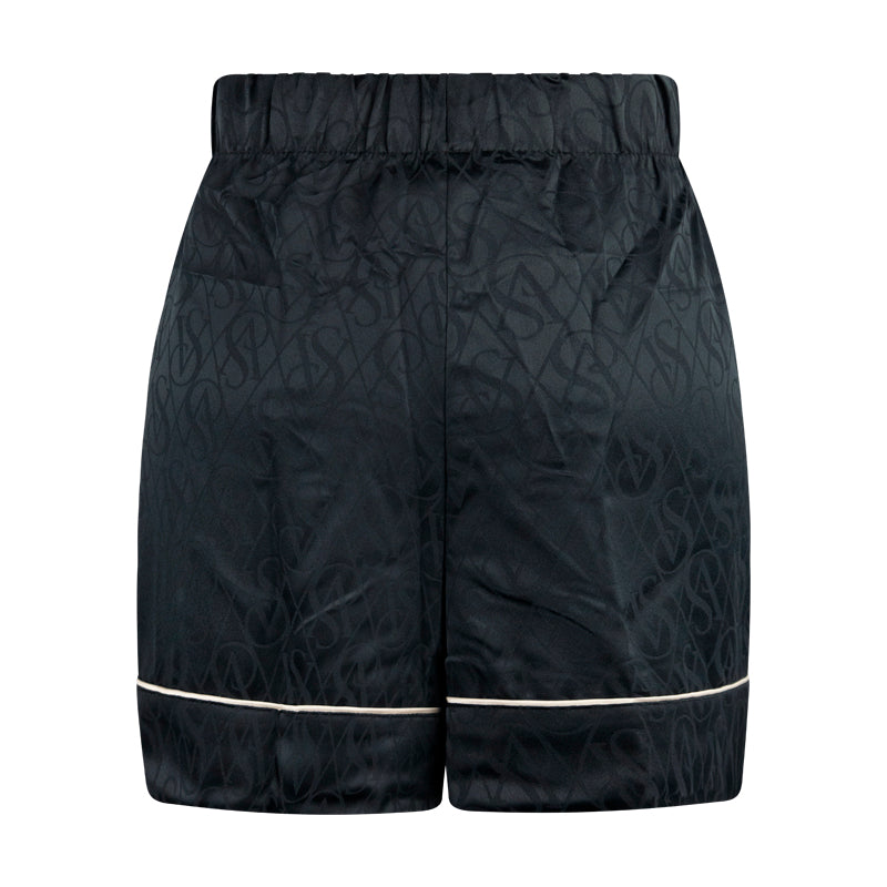 Victoria's Secret Satin Short Pyjamas Set Black - X Large