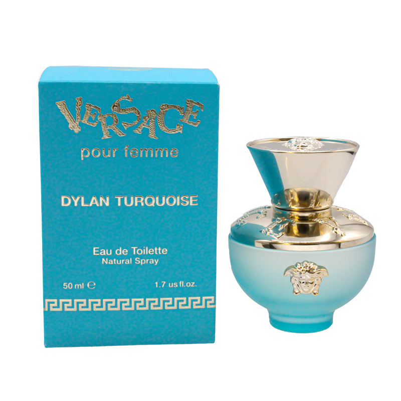 Versace Pour Femme Dylan Turquoise 50ml Eau De Toilette (Blemished Box)