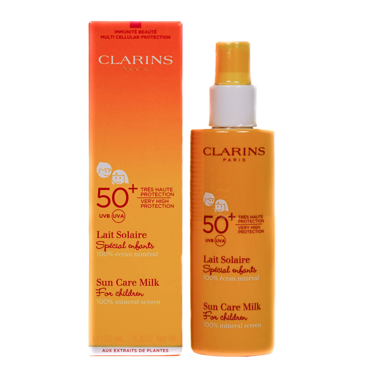 Clarins Sun Care Milk Spray For Children 50+ 150ml