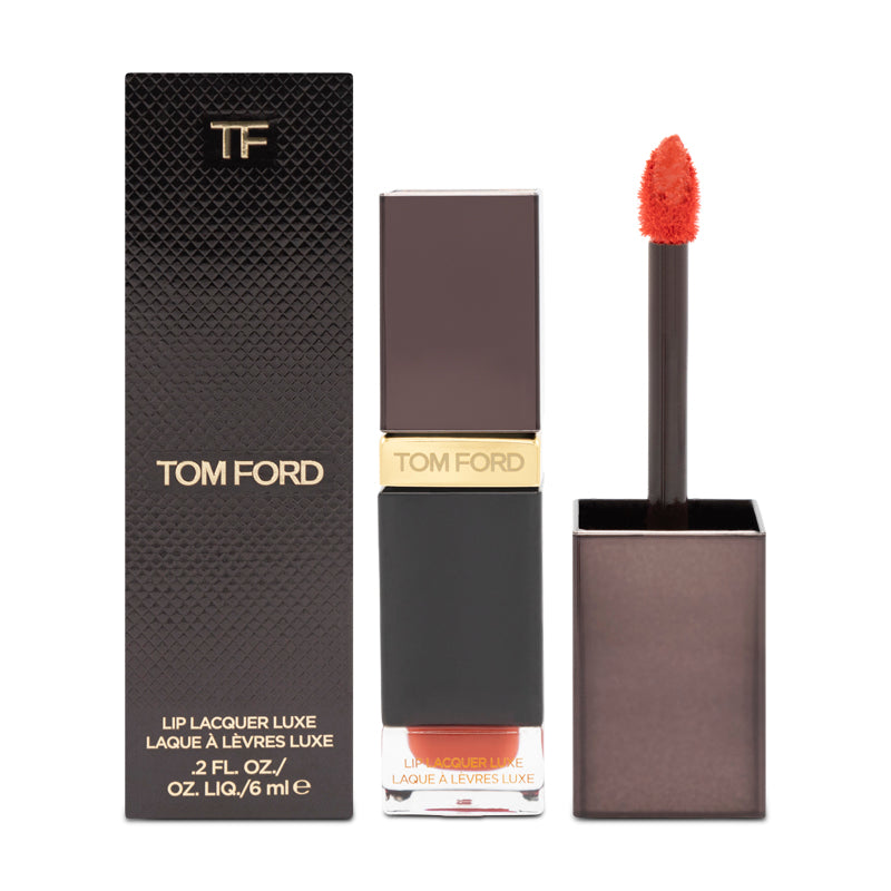 Tom Ford Lip Lacquer Luxe 06 Knockout Vinyl Red Liquid Lipstick