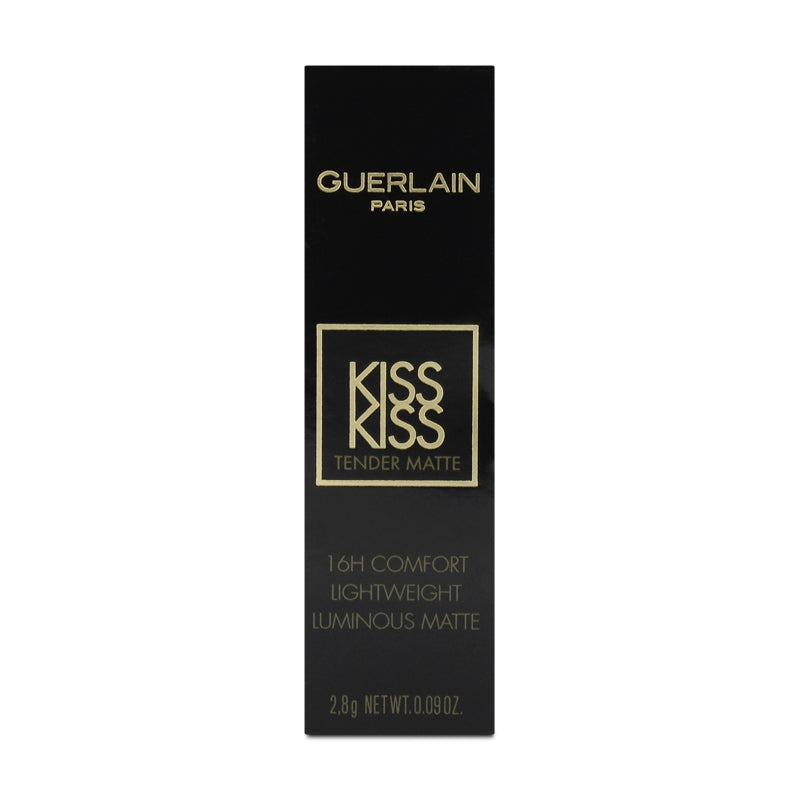 Guerlain Kiss Kiss Tender Matte Lipstick in 666 Lucky Pink