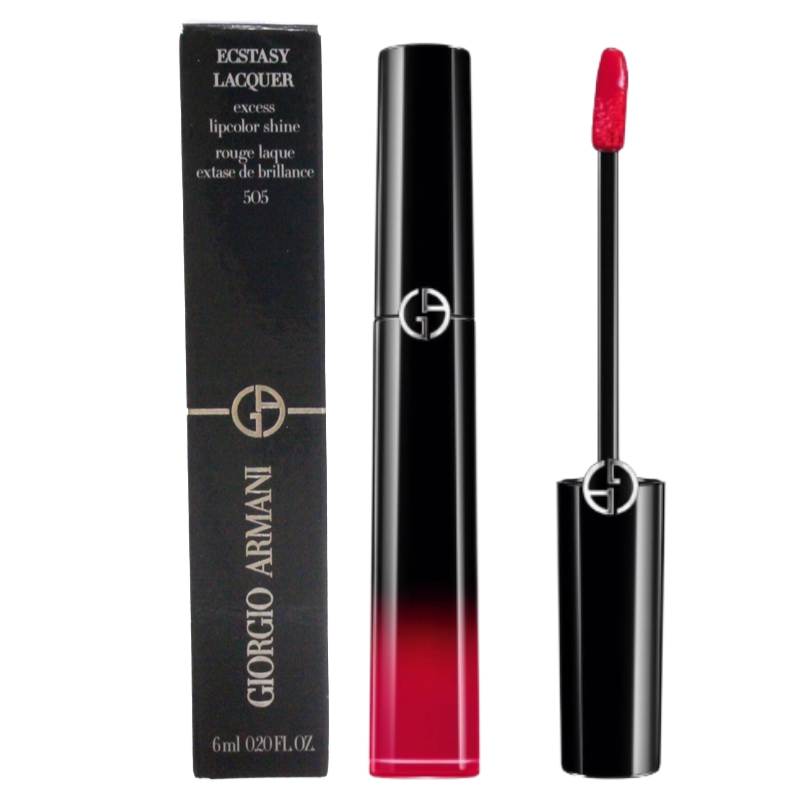 Giorgio Armani Ecstasy Lacquer Liquid Lipstick 505 Crescendo Red