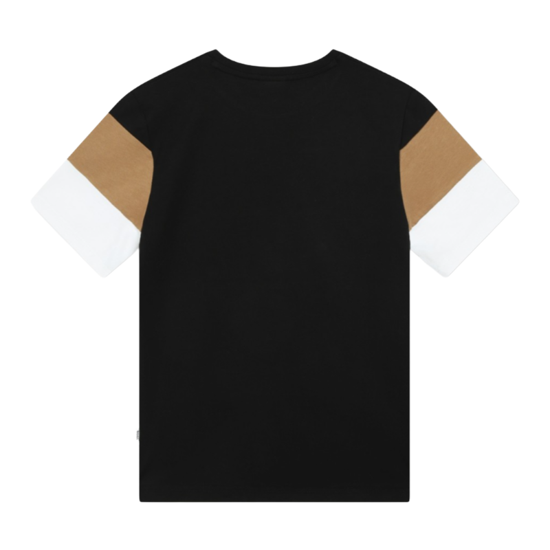 BOSS Boys Stripe Cotton T-Shirt | 100% Cotton