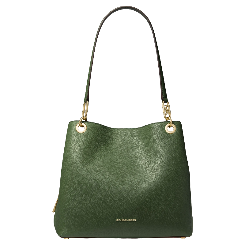 Michael Kors Kensington Leather Handbag Amazon Green Women's