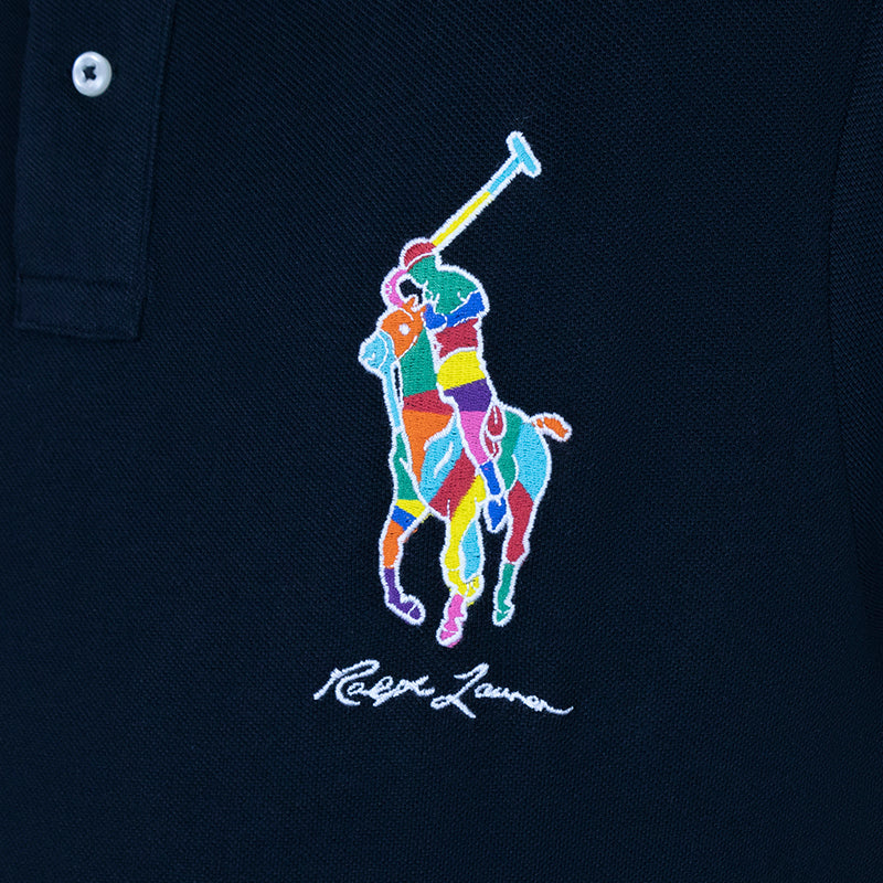 Ralph Lauren Polo Classic Fit Big Pony Polo Shirt Black Men's