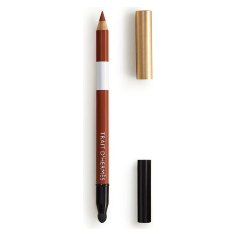 Hermès Trait d’Hermès Eye Pencil 70 Brun Sanguine on a white background