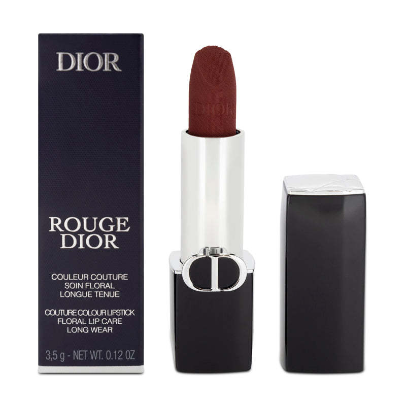 Dior Rouge Lipstick 720 Icone Velvet Floral Red 3.5g (Blemished Box)