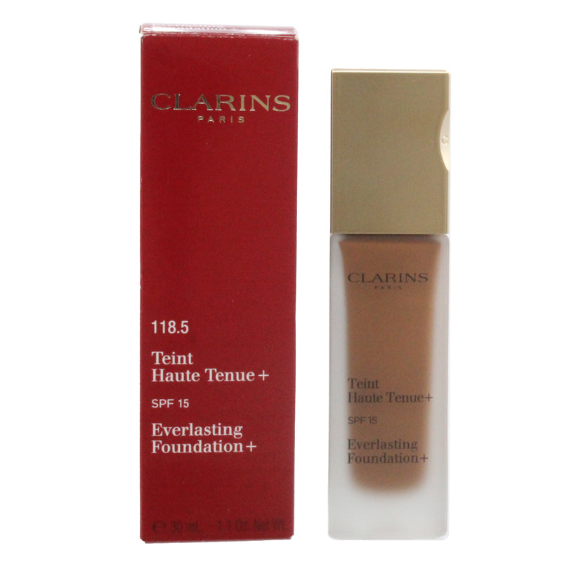 Clarins Everlasting Foundation 118.5 Chocolate SPF15 30ml