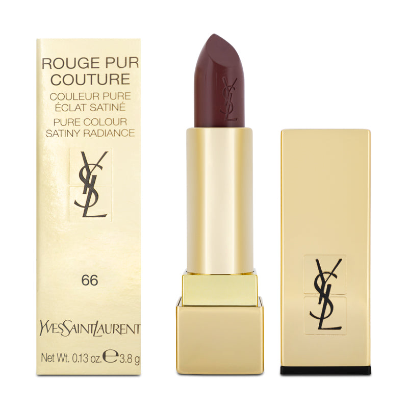 YSL Rouge Pur Couture 66 Bois De Rose Brown Lipstick