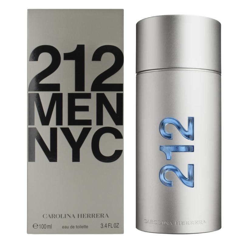 Carolina Herrera 212 Men NYC Eau De Toilette 100ml (Blemished Box)