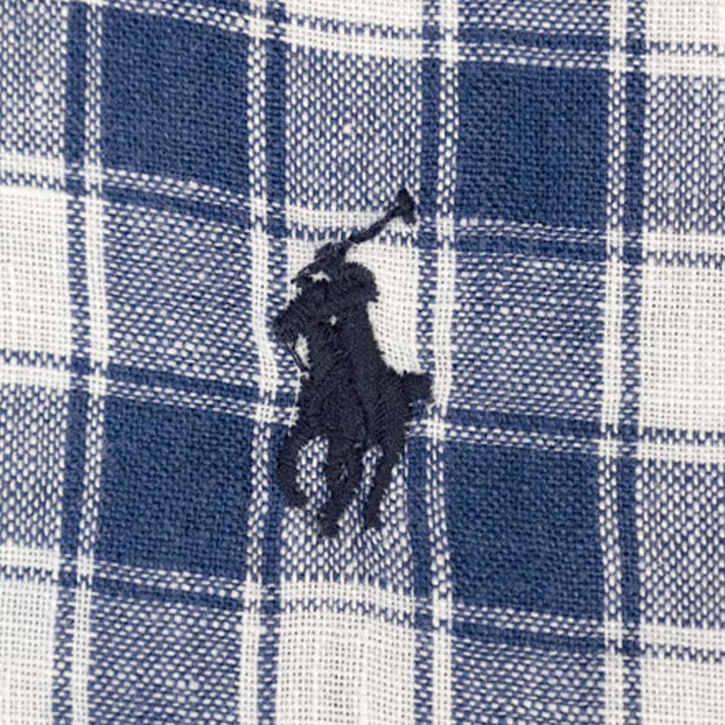 Ralph Lauren Polo Oversize Striped Linen Shirt Women's