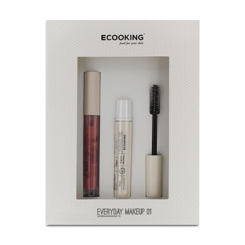 ECooking Everyday Makeup Set 01: Mascara & Lip Gloss (Blemished Box)