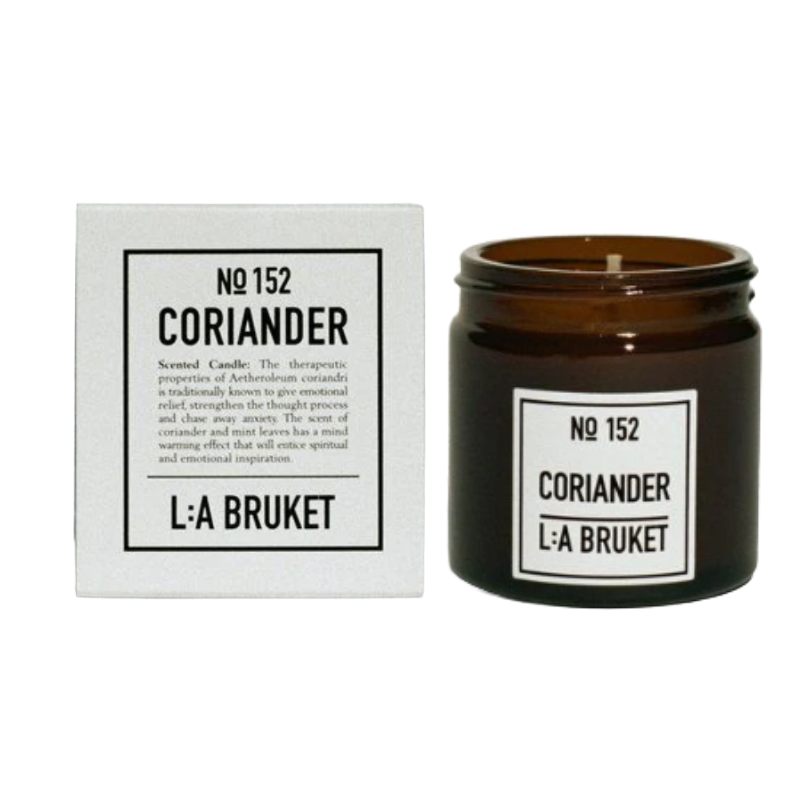 L:A Bruket No.152 Coriander Scented Candle 50g