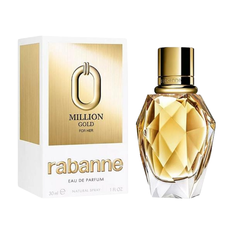 Paco Rabanne Million Gold For Her 30ml Eau De Parfum (Blemished Box)