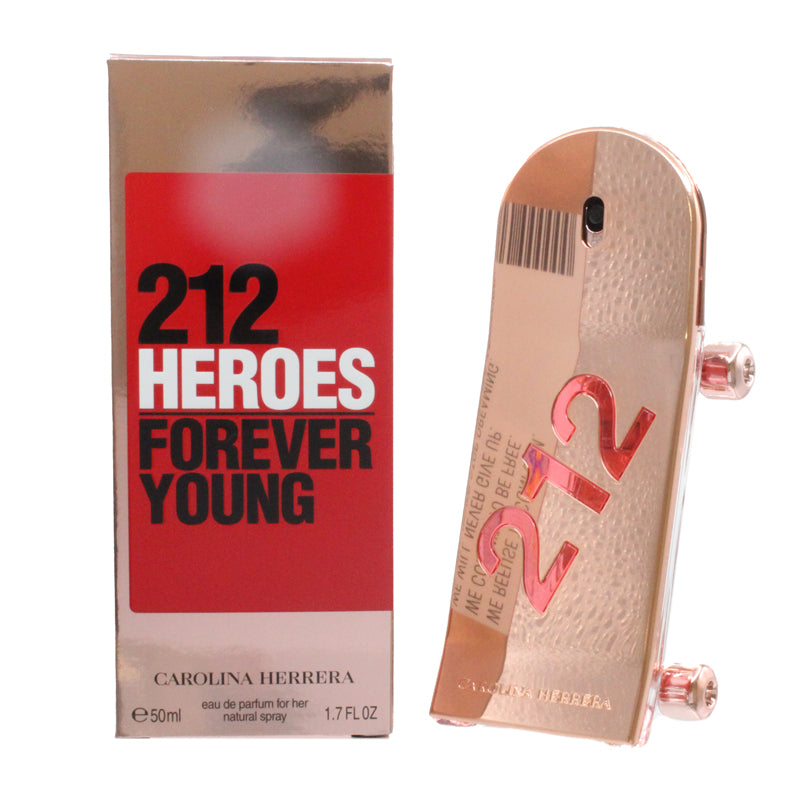 Carolina Herrera 212 Heroes Forever 50ml EDP (Blemished Box)