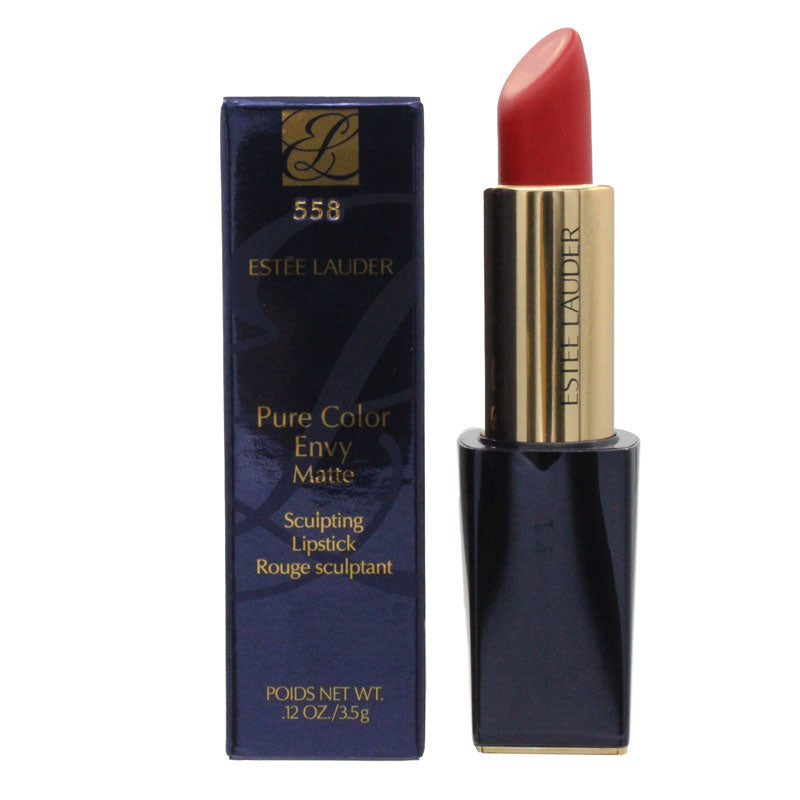 Estee Lauder Pure Colour Matte Red Lipstick 558 Marvelous