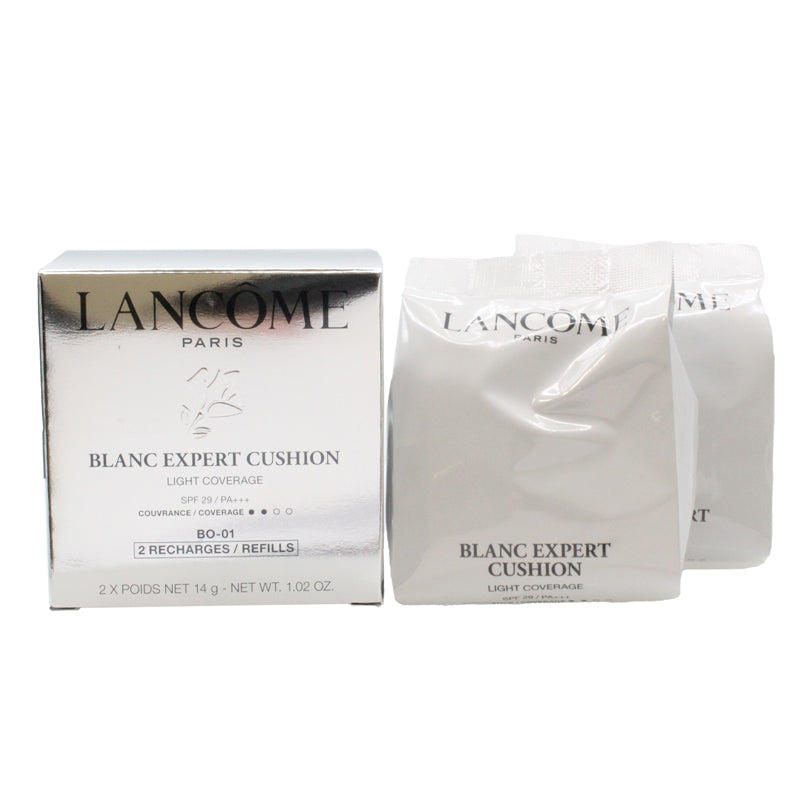 Lancome Blanc Expert Cushion Foundation Refill BO-01 Twin Pack