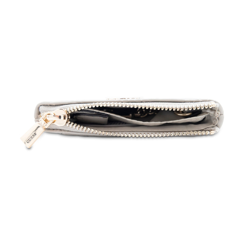 Guess Jena Wallet Taupe Logo Women's