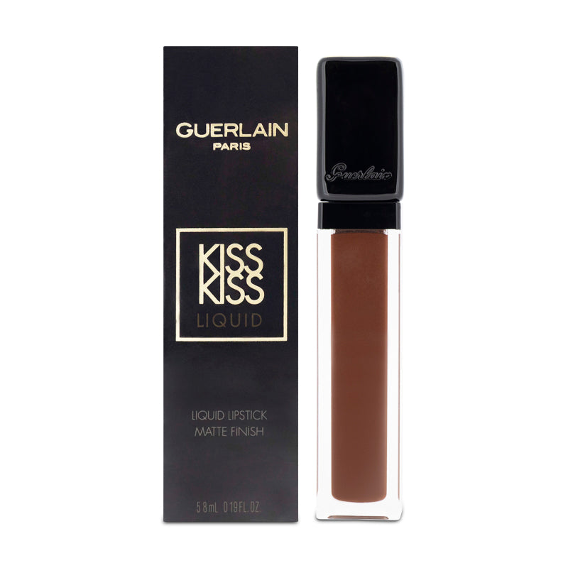 Guerlain Kiss Kiss L305 Daring Matte Brown Liquid Lipstick
