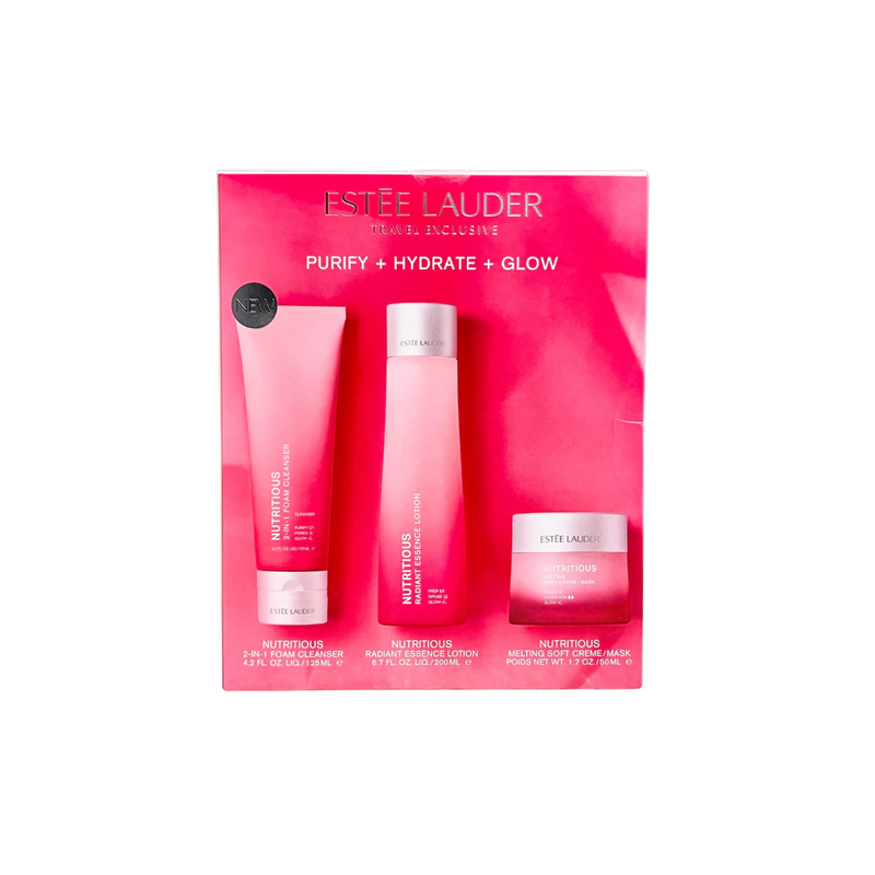Estée Lauder Nutritious Skin Loving Skincare Set retail box