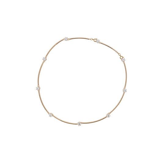 Swarovski Constella Rose Gold & Crystal Necklace 5608710