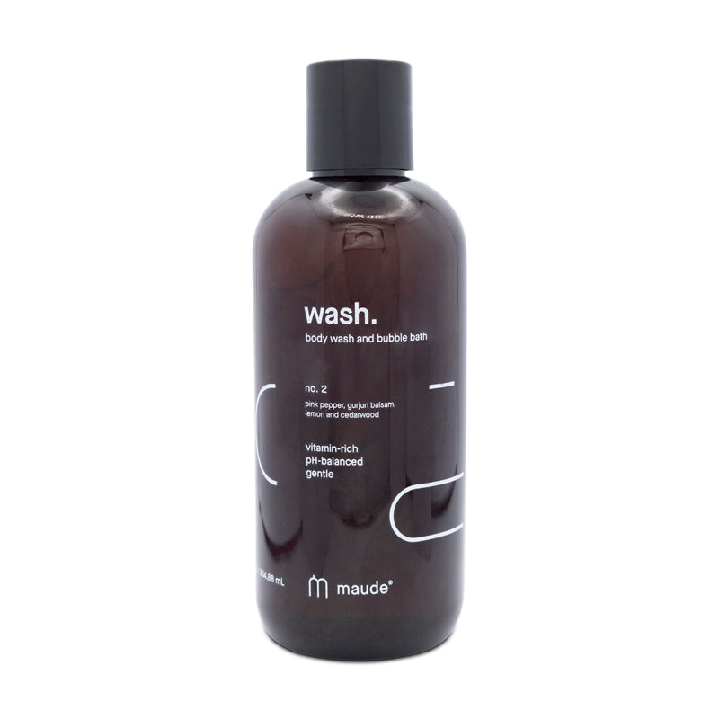 Maude Body Wash and Bubble Bath 354.88ml - Choose Scent