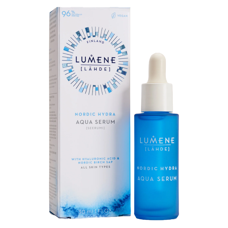 Lumene Nordic Hydra Aqua Serum 30ml (Blemished Box)