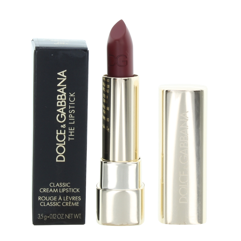 Dolce & Gabbana Red Cream Lipstick 650 Ultra