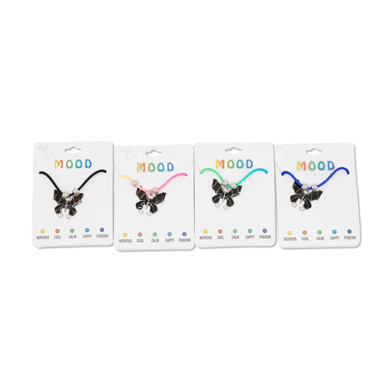 Assorted Mood Butterfly Necklace By Cool Jewels - Job Lot (24 Necklaces)