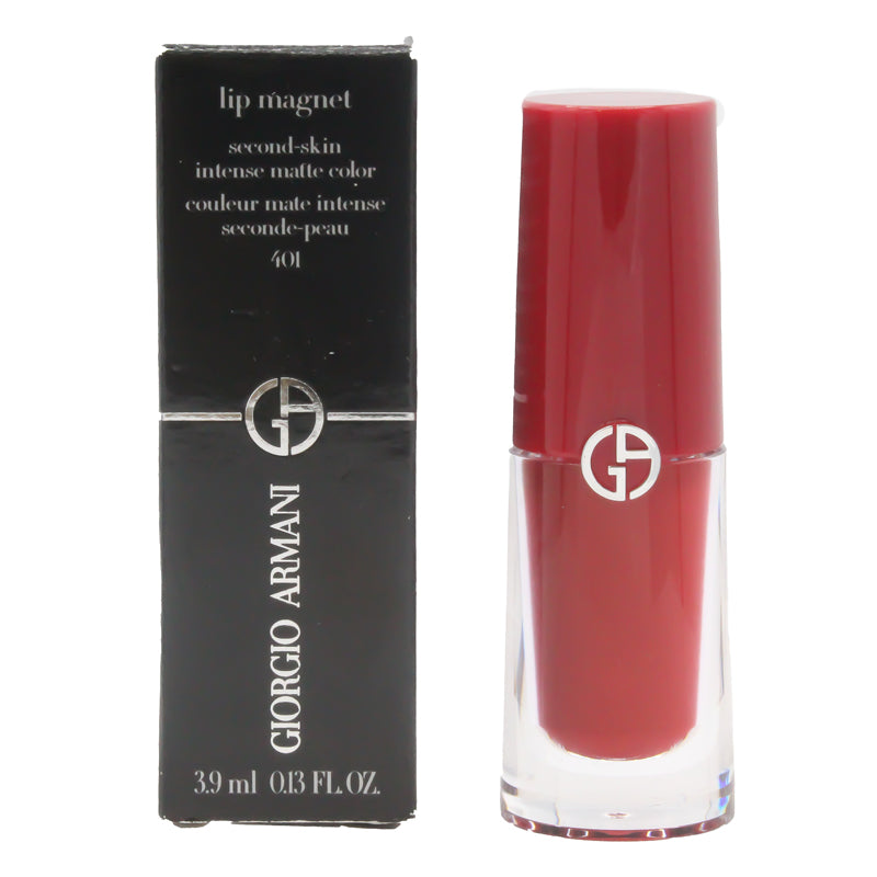 Giorgio Armani Lip Magnet Matte Lipstick 401 Scarlatto Red