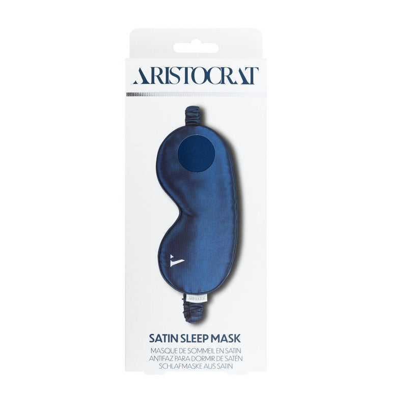 Aristocrat Satin Sleep Mask -Blue