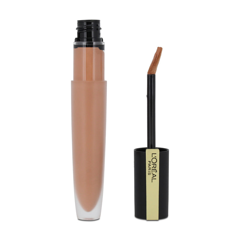 L'Oreal Rouge Signature Nude Liquid Lipstick - Shade 110 I Empower