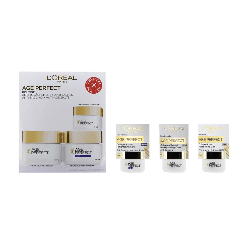 L'Oreal Age Perfect Day Night Eye Cream Skincare Set