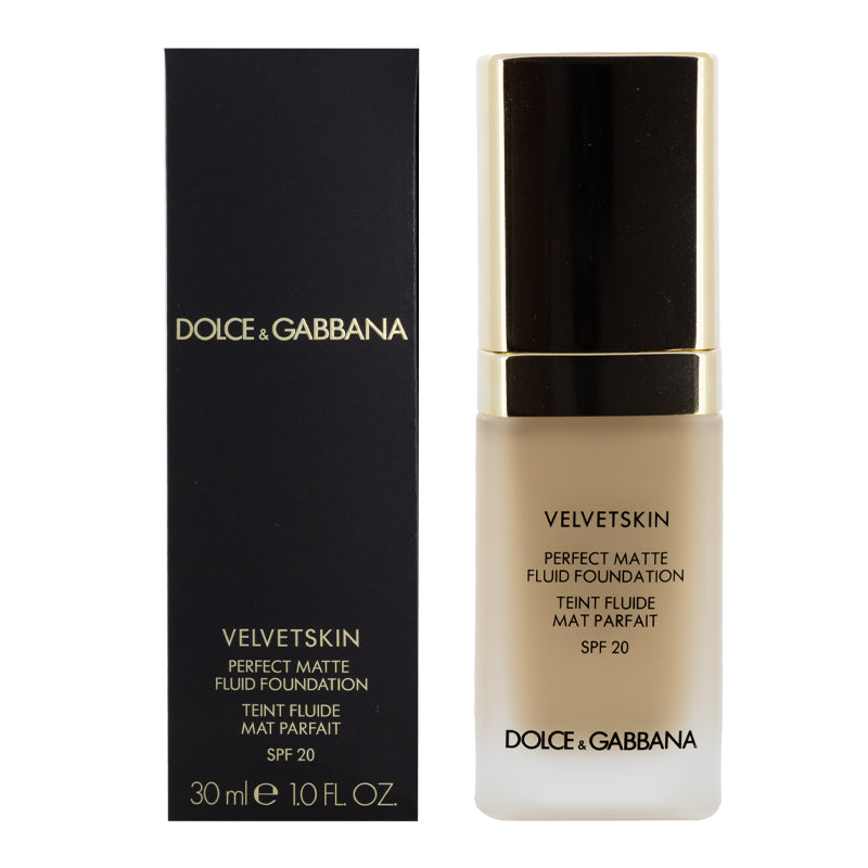 Dolce & Gabbana Velvetskin Foundation Shade 110 Caramel