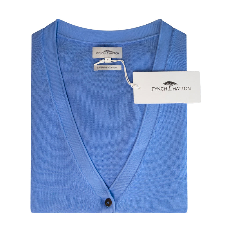 Fynch Hatton Women's Cardigan Sky Blue