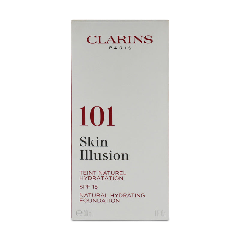 Clarins Skin Illusion SPF15 Foundation 101 Linen 30ml