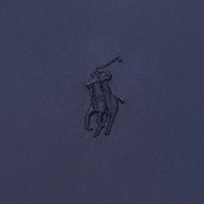 Ralph Lauren Reversible Suede-Taffeta Hooded Jacket Men's