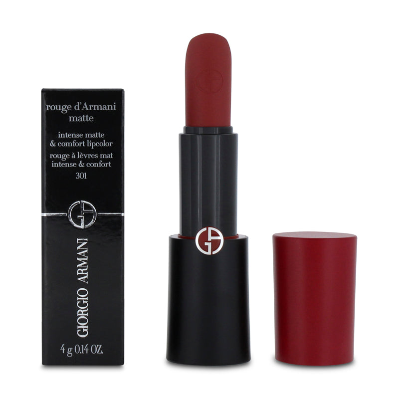 Giorgio Armani Rouge D'Armani Matte Lipstick 301 Amber Brown