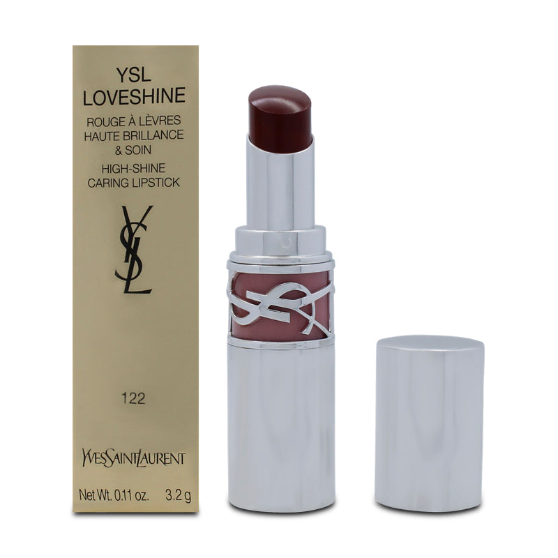 YSL Rouge A Levres Lipstick 122 Caramel Swirl Brown (Blemished Box)