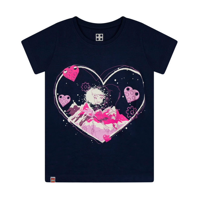 Lego Friends Navy T-Shirt Kids Clothing - Main Image