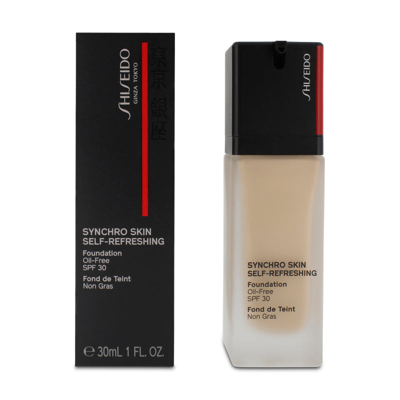 Shiseido Synchro Skin Self-Refreshing Foundation 220 Linen 30ml (Blemished Box)