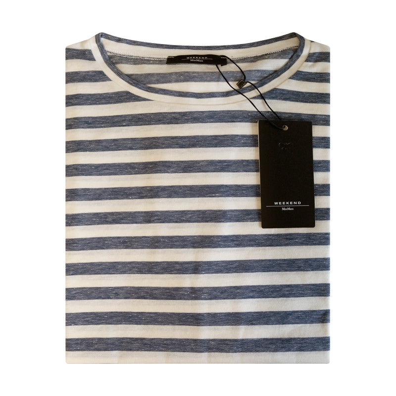 Max Mara Weekend Womens T Shirt Alben Navy