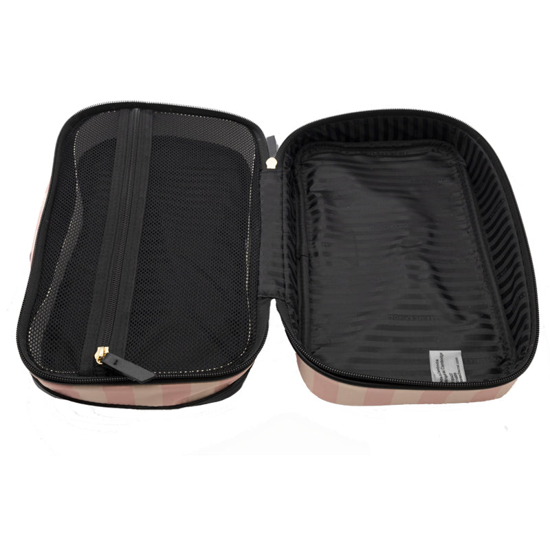 Victoria's Secret Pink Stripe Cosmetic Case